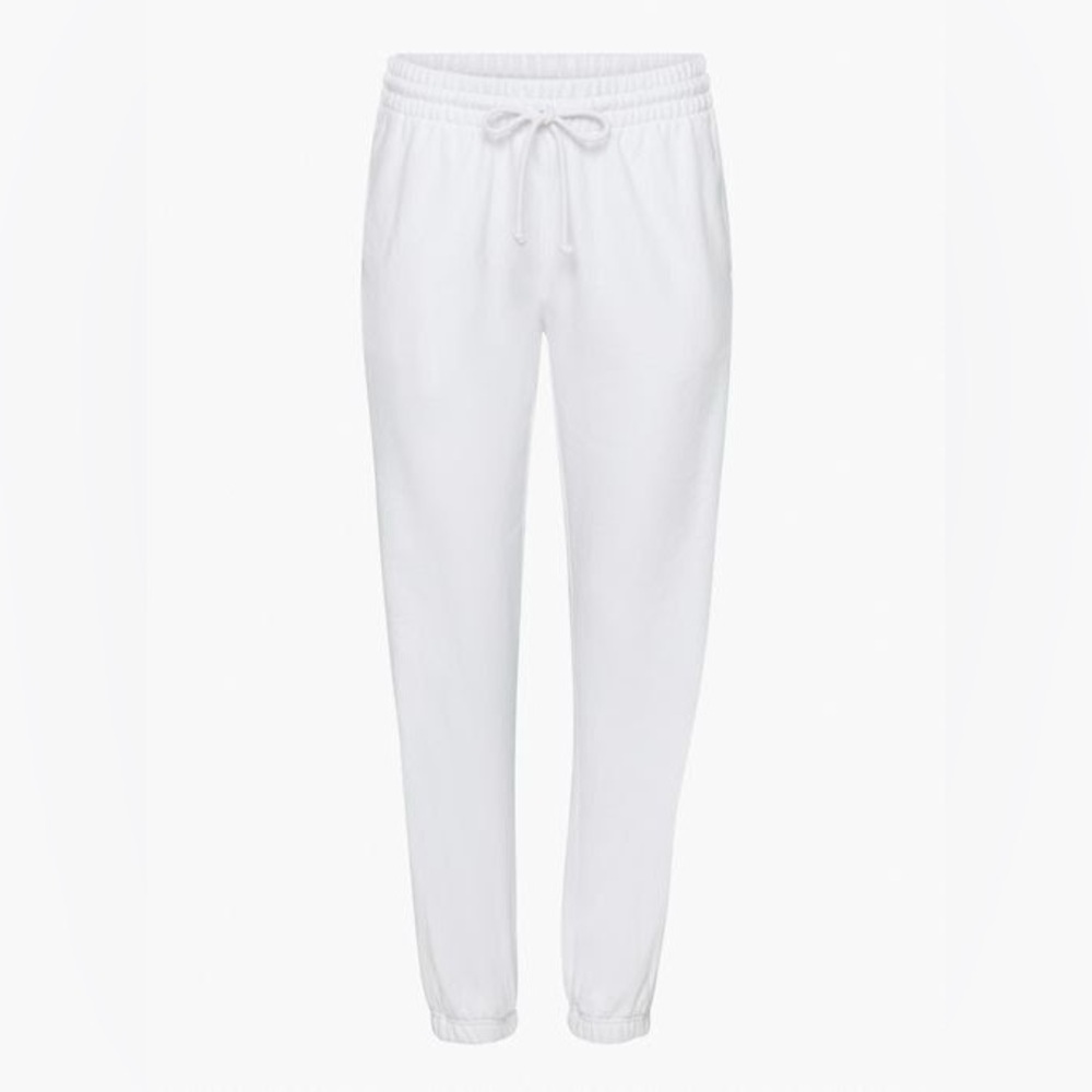 Tna - TERRY FLEECE BOYFRIEND SWEATPANT - White - Medium